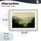 Stupell Industries Through The Haze Landscape Framed Print Under Glass, design by Petal Prints Design